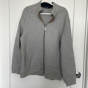 Cremieux Classics grey zip up